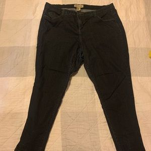 Democracy Ab Tech Dark Blue Ankle Length Skinny Jeans